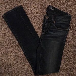 Dark wash jeans